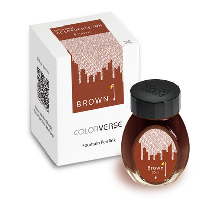 Colorverse Colorverse Office Series Bottled Ink - Brown (30ml)