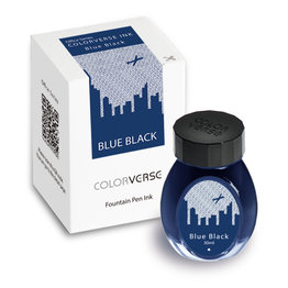Colorverse Colorverse Office Series Bottled Ink - Blue-Black (30ml)