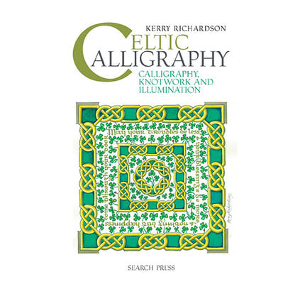 Books Celtic Calligraphy Book by Kerry Richardson