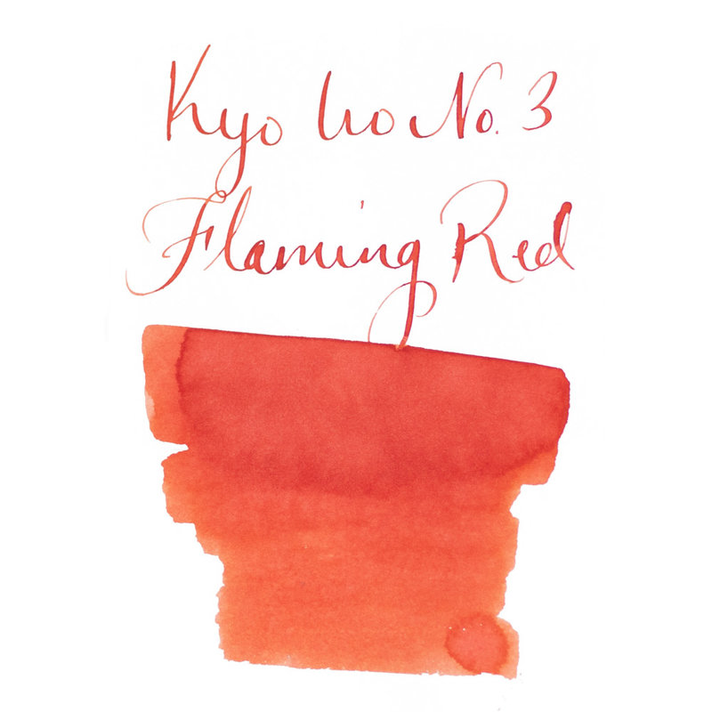Kyoto TAG Kyoto TAG Kyo-Iro Flaming Red - 40ml Bottled Ink