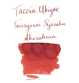 Taccia Taccia Ukiyo-e Sharaku-Akasakura (Red Cherry) Bottled Ink