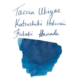 Taccia Taccia Ukiyo-e Hokusai-Fukakihanda (Light Blue) Bottled Ink