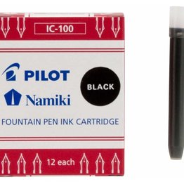 Pilot Pilot IC-100 Fountain Pen Ink Cartridges - Black