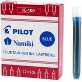 Pilot Pilot IC-100 Fountain Pen Ink Cartridges - Blue