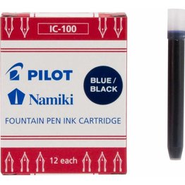 Pilot Pilot IC-100 Fountain Pen Ink Cartridges - Blue/Black