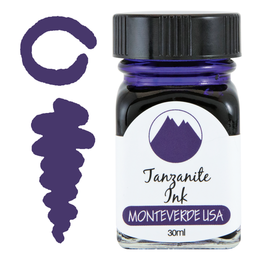 Monteverde Monteverde Tanzanite- 30ml Gemstone Bottled Ink