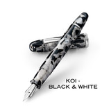 Penlux Penlux Masterpiece Grande Black Koi Fountain Pen