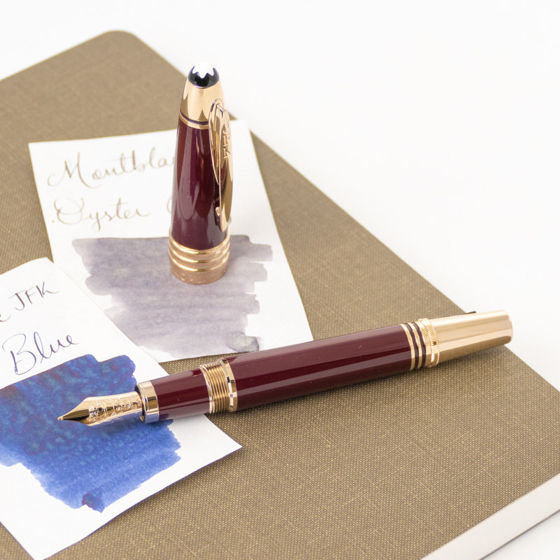 Odysseus rust Oom of meneer Montblanc John F. Kennedy Fountain Pen Burgundy - Dromgoole's Fine Writing  Instruments