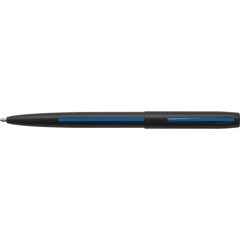 Fisher Fisher M4BLEBL Matte Black Law Enforcement Cap-O-Matic Space Pen