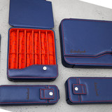 Esterbrook Esterbrook Pen Nook Six - Navy with Red Stitching