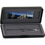 Fisher Fisher B4 Chrome with Black Grid Shuttle Space Pen