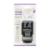 Midori Paintable Stamp - Monthly