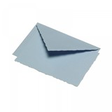 G. Lalo Mode de Paris Box Card & Envelope Blue