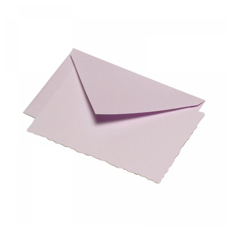 G. Lalo Mode de Paris Box Card & Envelope Lavender