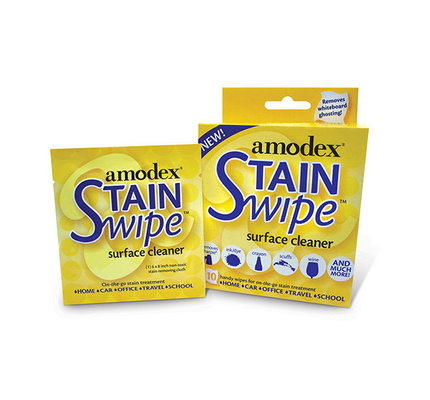 Amodex Amodex Ink and Stain Remover Stain Swipes (10-Pack Towelettes)