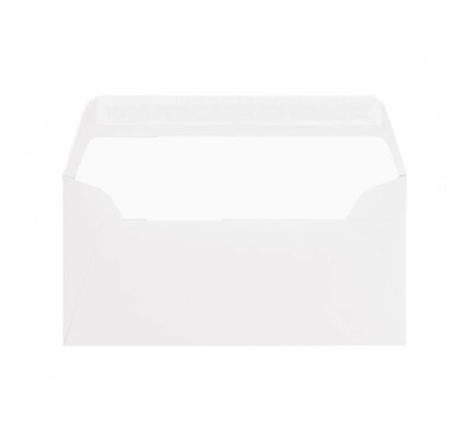 G. Lalo European Business White 25 Envelopes