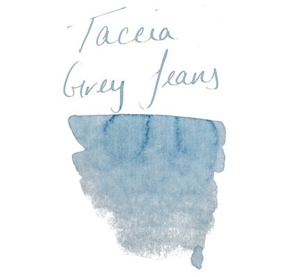 Taccia Taccia The Jeans Collection #7 Grey Fountain Pen Ink 40ml (discontinued)