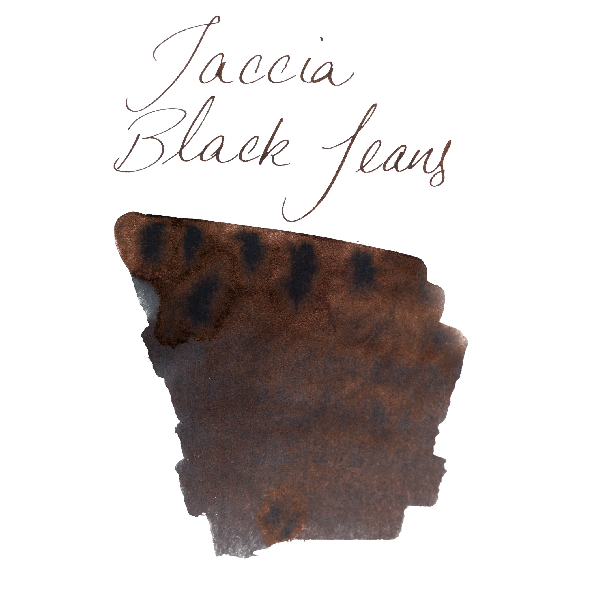 Taccia The Jeans Collection Black Fountain Pen Ink 40ml - Dromgoole's