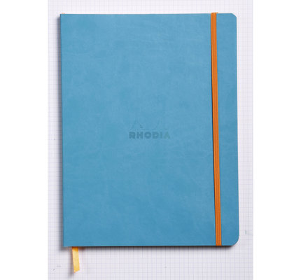 Rhodia Rhodia Rhodiarama Softcover Notebook (Composition) Turquoise Dotted
