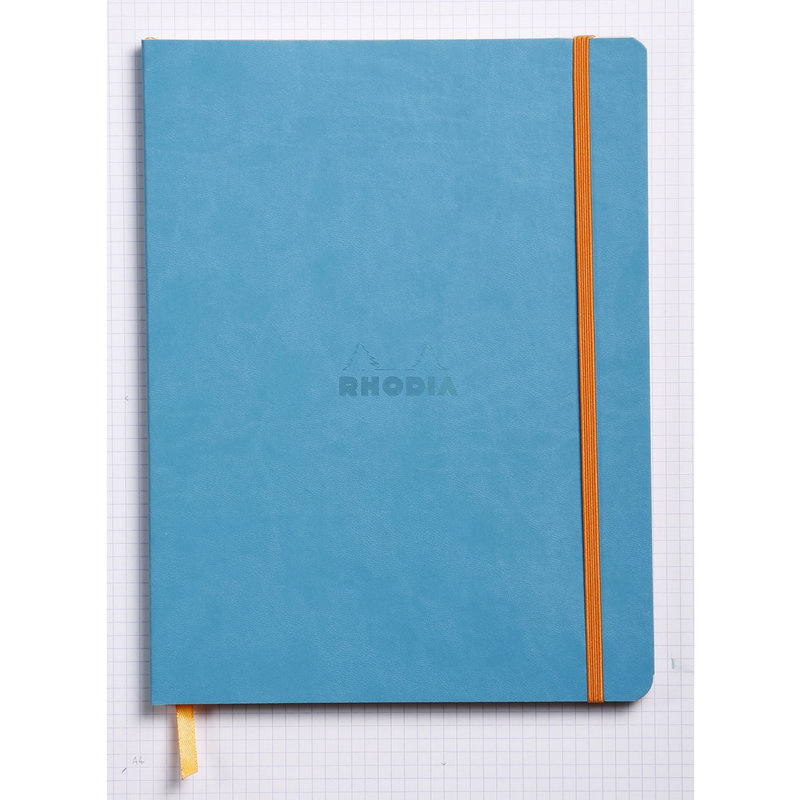 Rhodia Rhodia Rhodiarama Softcover Notebook (Composition) Turquoise Dotted