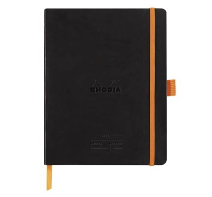 Rhodia Rhodia Rhodiarama Softcover Black Meeting Book (A5)