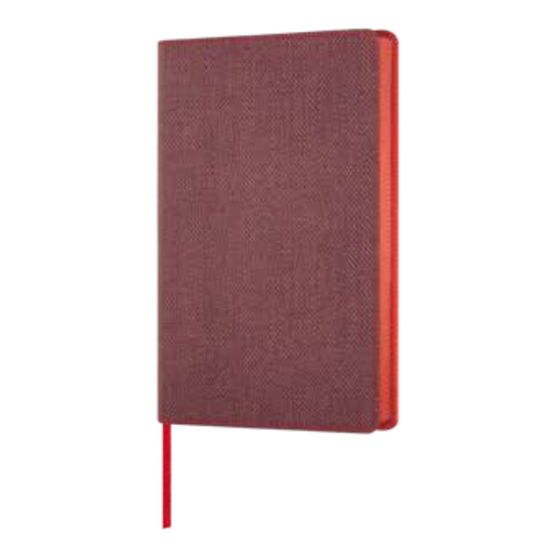 Castelli Castelli A5 Notebook Harris Maple Red Ruled