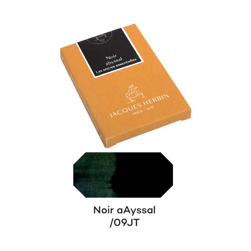 J. Herbin Jacques Herbin Essentials Noir Abyssal Ink Cartridges