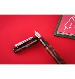 Narwhal Nahvalur Schuylkill Fountain Pen - Rockfish Red
