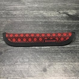 Richshaw Solo Asanoha Black and Red Pen Sleeve