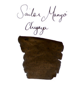 Sailor Sailor Manyo Chigaya - 50ml Bottled Ink