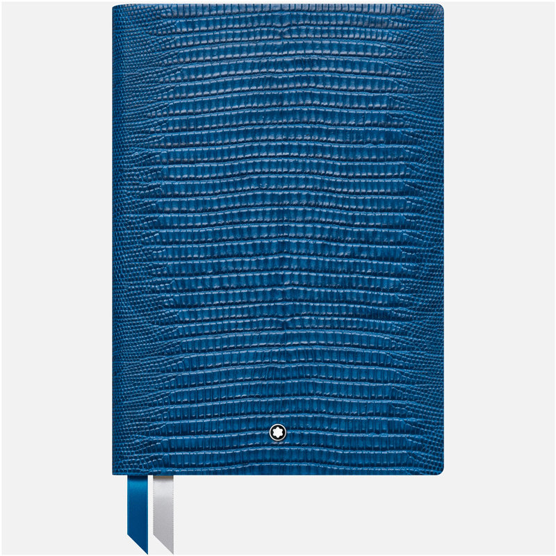 Montblanc Montblanc Lizard Print Federal Blue #146 Notebook Lined