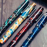 Narwhal Narwhal Schuylkill Fountain Pen - Rockfish Red