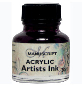 Manuscript Manuscript Acrylic Artist's Ink - Purple Lake 30 ml