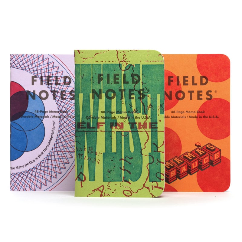 Field Notes Field Notes Limited Edition United States of Letterpress 2020 Pack A