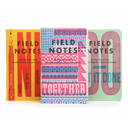 Field Notes Field Notes Limited Edition United States of Letterpress 2020 Pack B