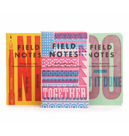 Field Notes Field Notes Limited Edition United States of Letterpress 2020 Pack B