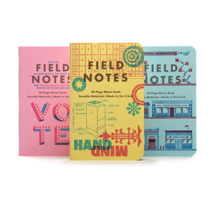 Field Notes Field Notes Limited Edition United States of Letterpress 2020 Pack C