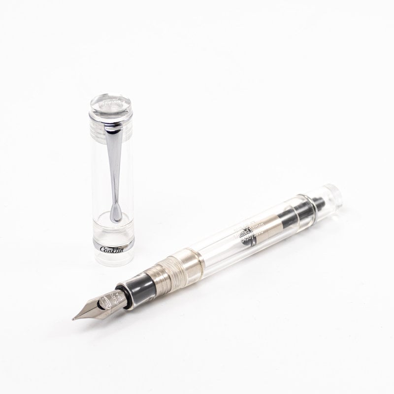 Conklin Conklin Limited Edition Duraflex Demonstrator with Silver Trim Fountain Pen