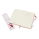 Moleskine Moleskine Classic Colored Softcover Large Notebook Red