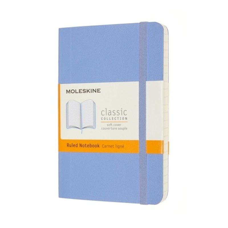 Moleskine Moleskine Classic Colored Pocket Softcover Notebook Hydrangea Blue