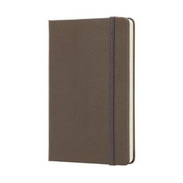 Moleskine Moleskine Classic Colored Pocket Hardcover Notebook Earth Brown