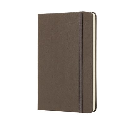 Moleskine Moleskine Classic Colored Pocket Hardcover Notebook Earth Brown