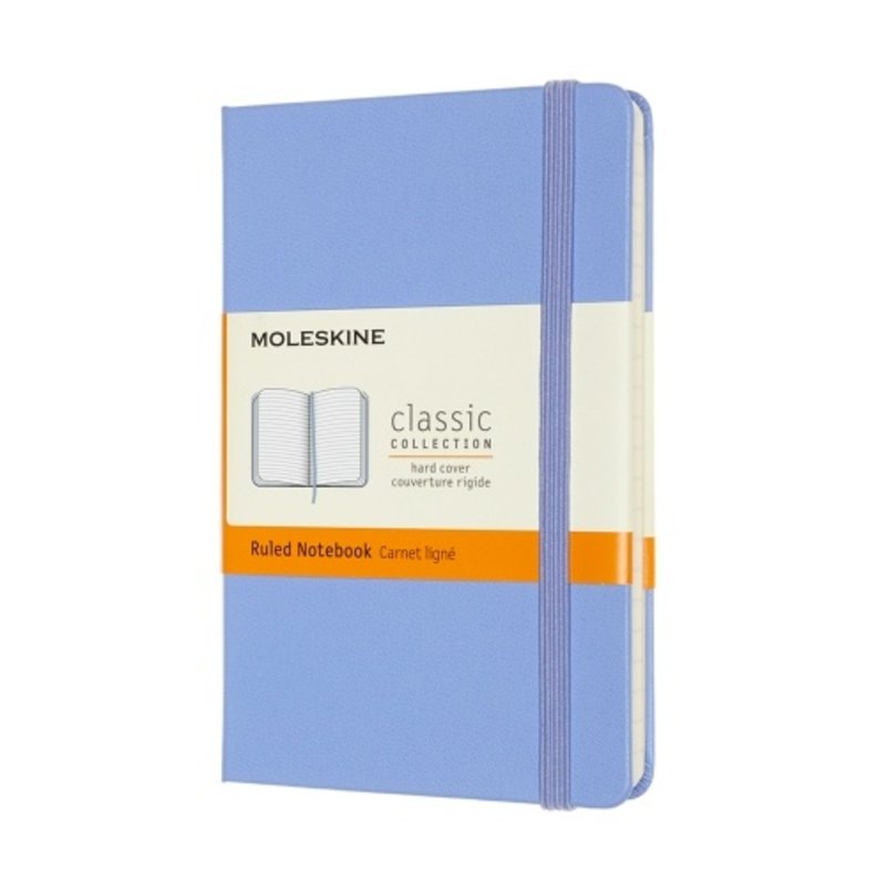 Moleskine Moleskine Classic Colored Pocket Hardcover Notebook - Hydrangea Blue