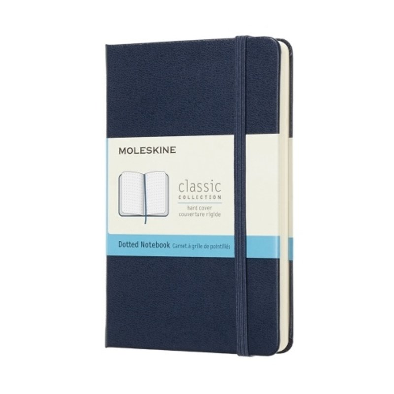Moleskine Moleskine Classic Colored Pocket Hardcover Notebook - Sapphire Blue
