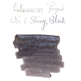 Colorverse Colorverse Bottled Ink - Project No. 001 Shiny Black Glistening (65ml)