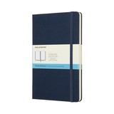 Moleskine Moleskine Classic Colored Large Hardcover Notebook - Sapphire Blue