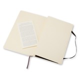 Moleskine Moleskine Classic Colored Softcover Large Notebook Black