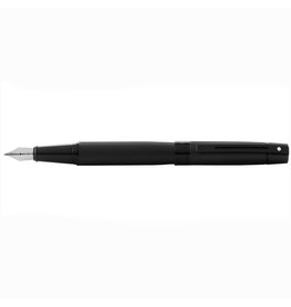 Sheaffer Sheaffer 300 Matte Black Lacquer Fountain Pen with Polished Black Trim