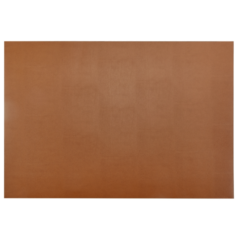Graphic Image Graphic Image Double Sided Leather Tan and Navy Desk Blotter (18"x26")