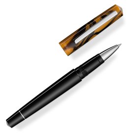 Tibaldi Infrangibile Chrome Yellow with Stainless Steel Trim Rollerball
